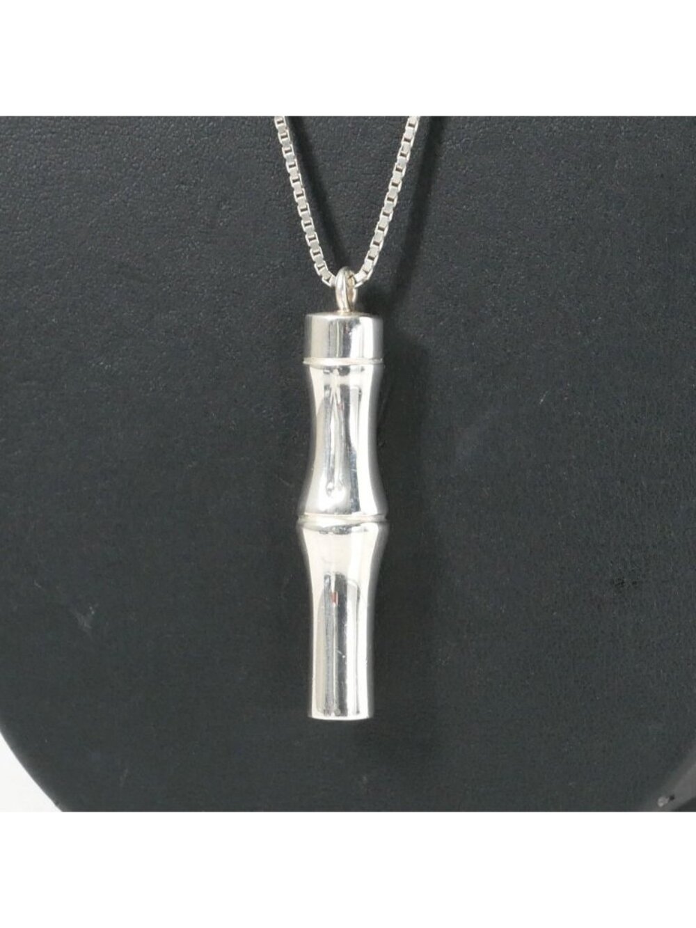 Gucci Necklace Bamboo 925 Sterling Silver Venetian Chain RB